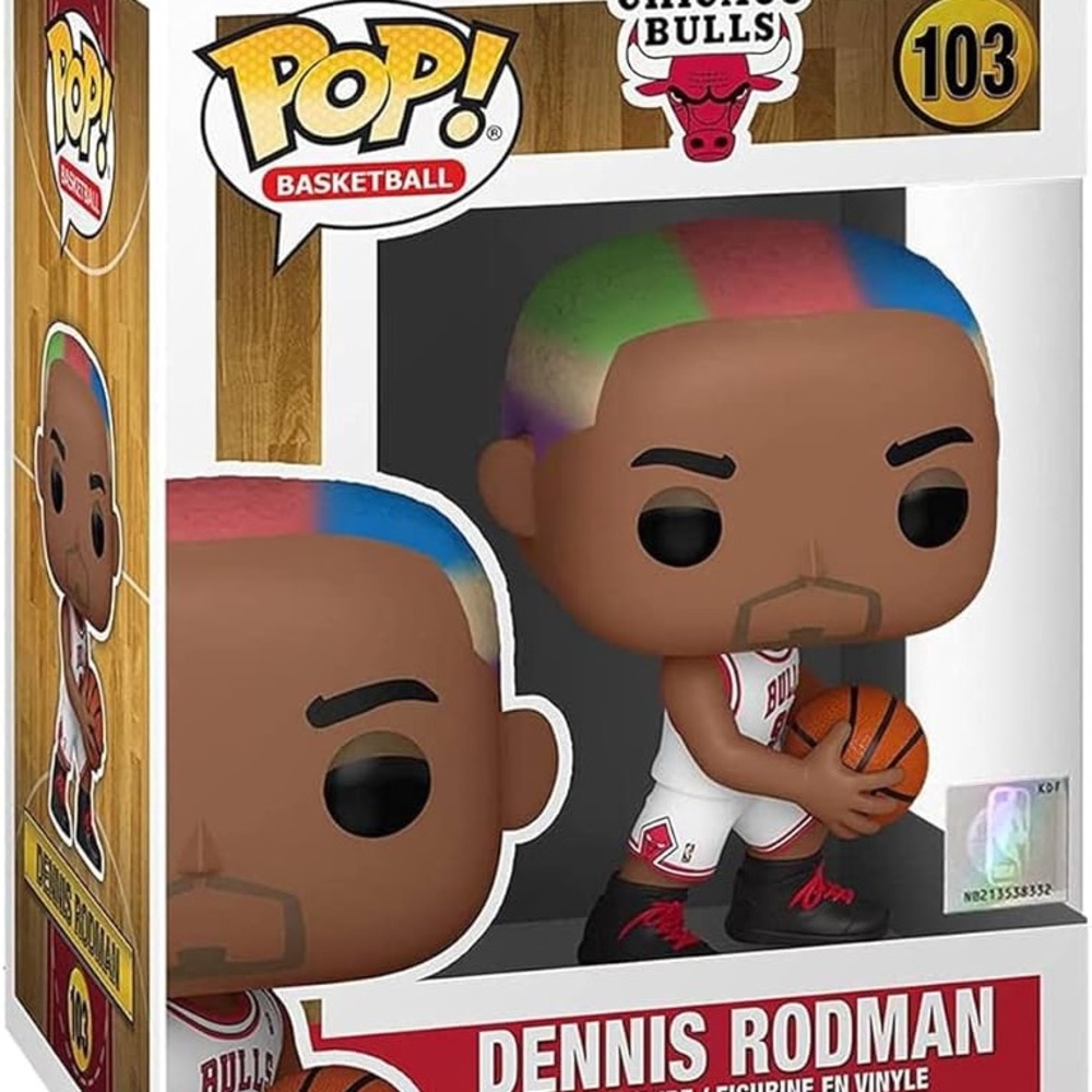 Funko Pop! Dennis Rodman Action Figure